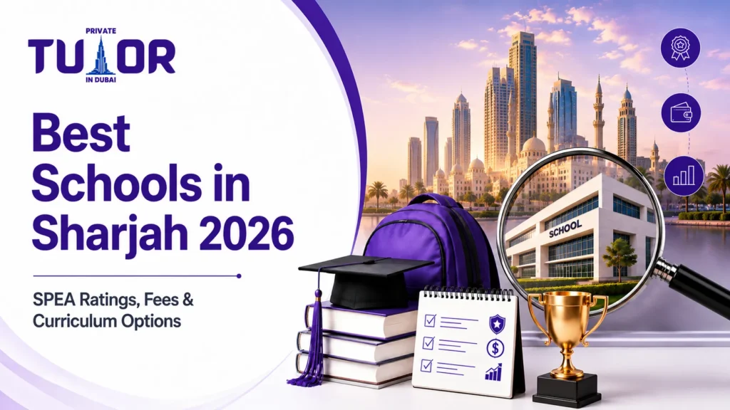 Best schools in Sharjah 2026 comparison of SPEA ratings and fees