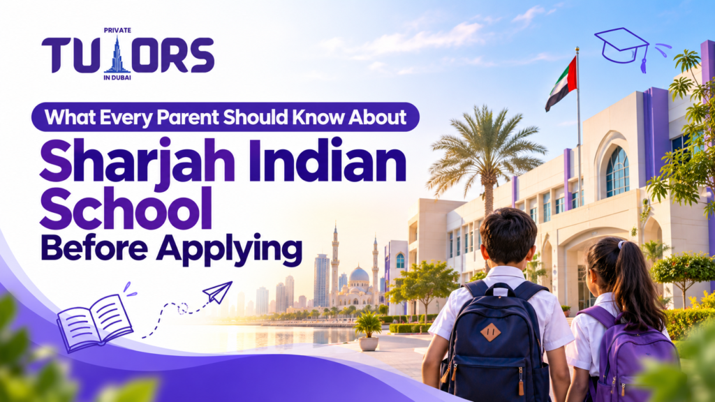 Parents reviewing Sharjah Indian School admission documents